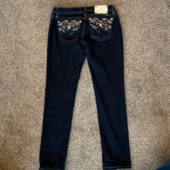 Miss Me Dark Indigo Straight Leg Jeans - Picture 5 of 6